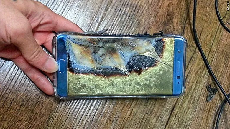Samsung Note 7 - Biggest tech failures of 2016