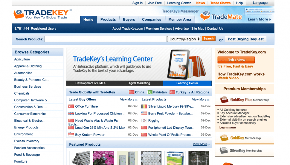 Tradekey - china b2b marketplace