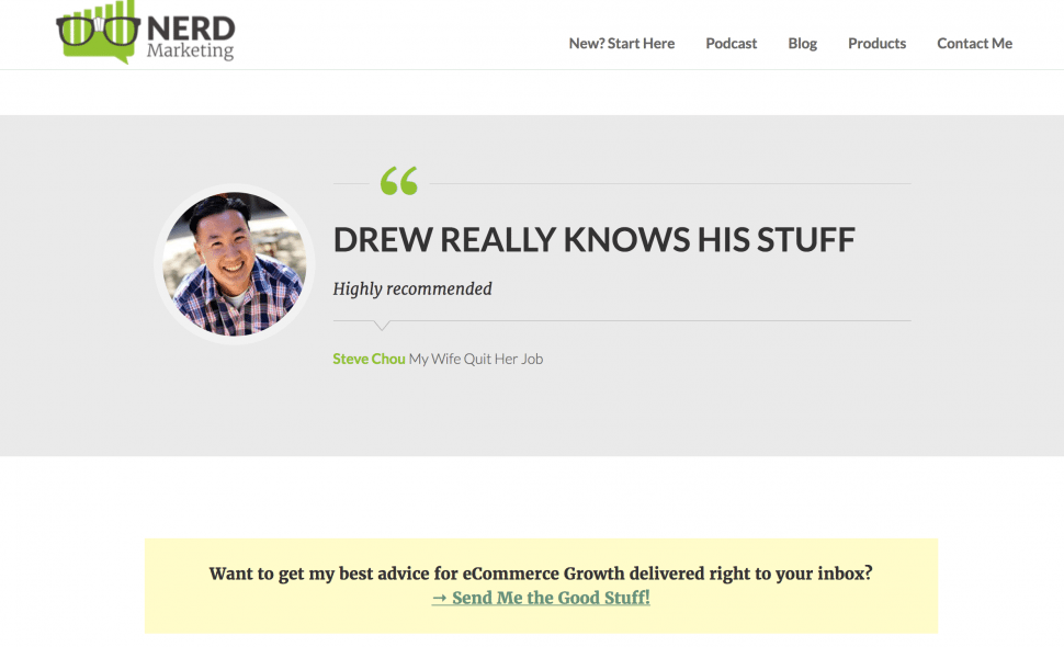 NERD marketing - eCommerce Tips