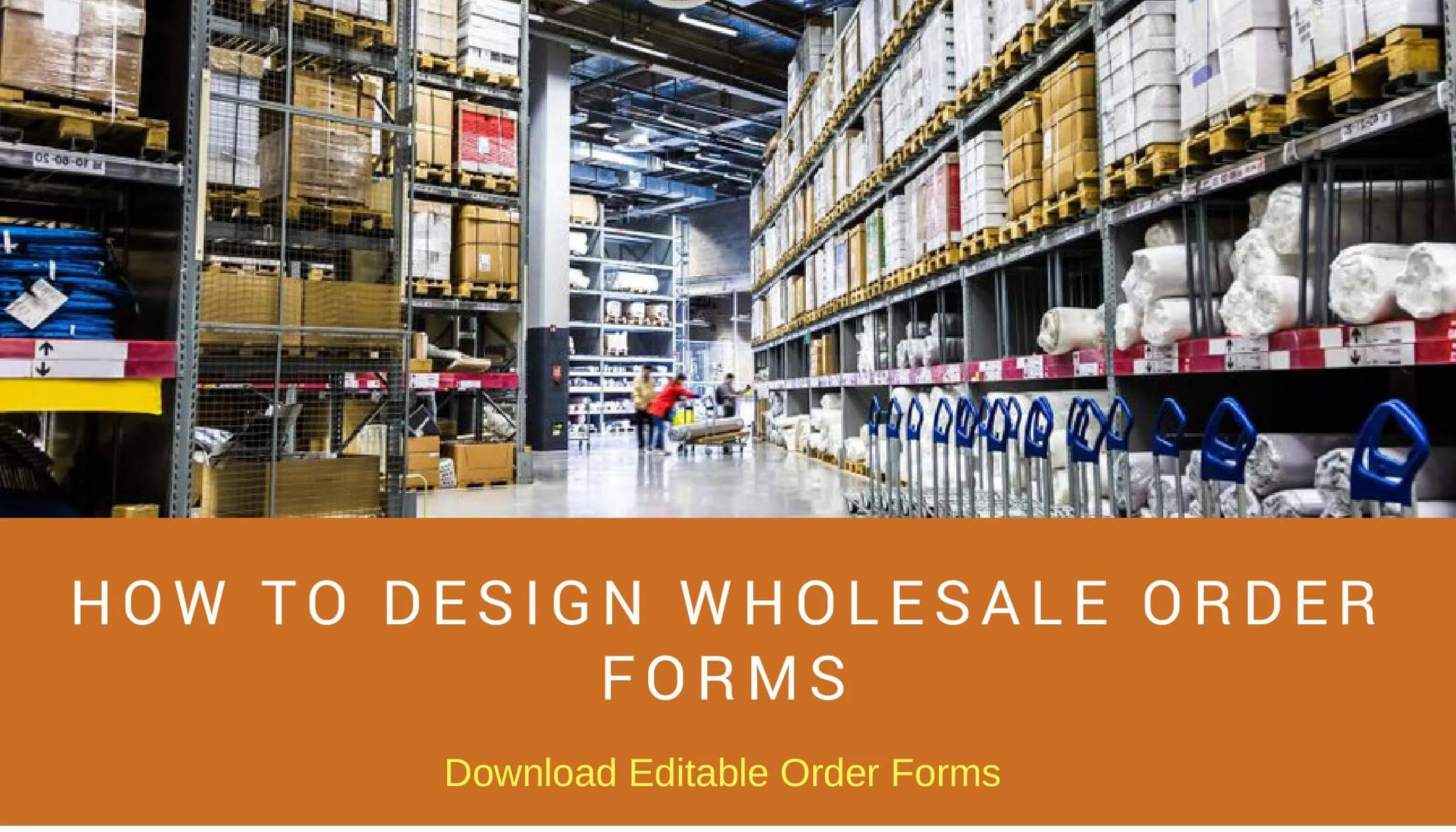 Wholesale Order Form Template