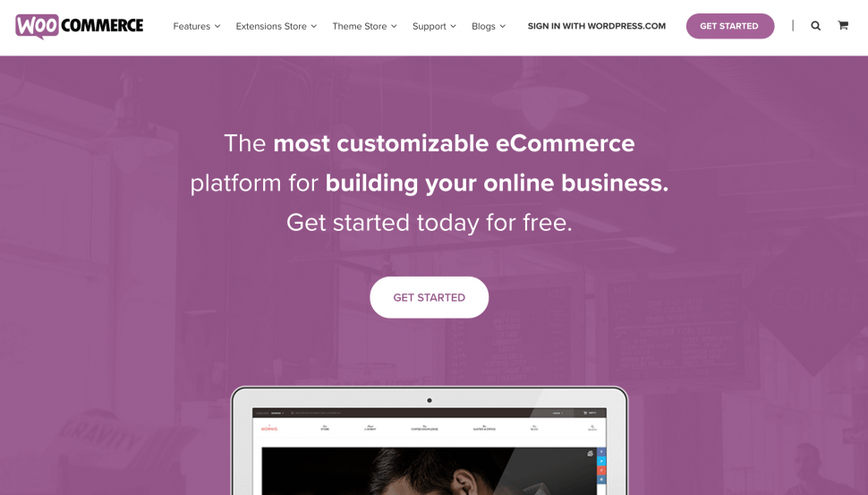 Woocommerce - eCommerce platform for small businesses