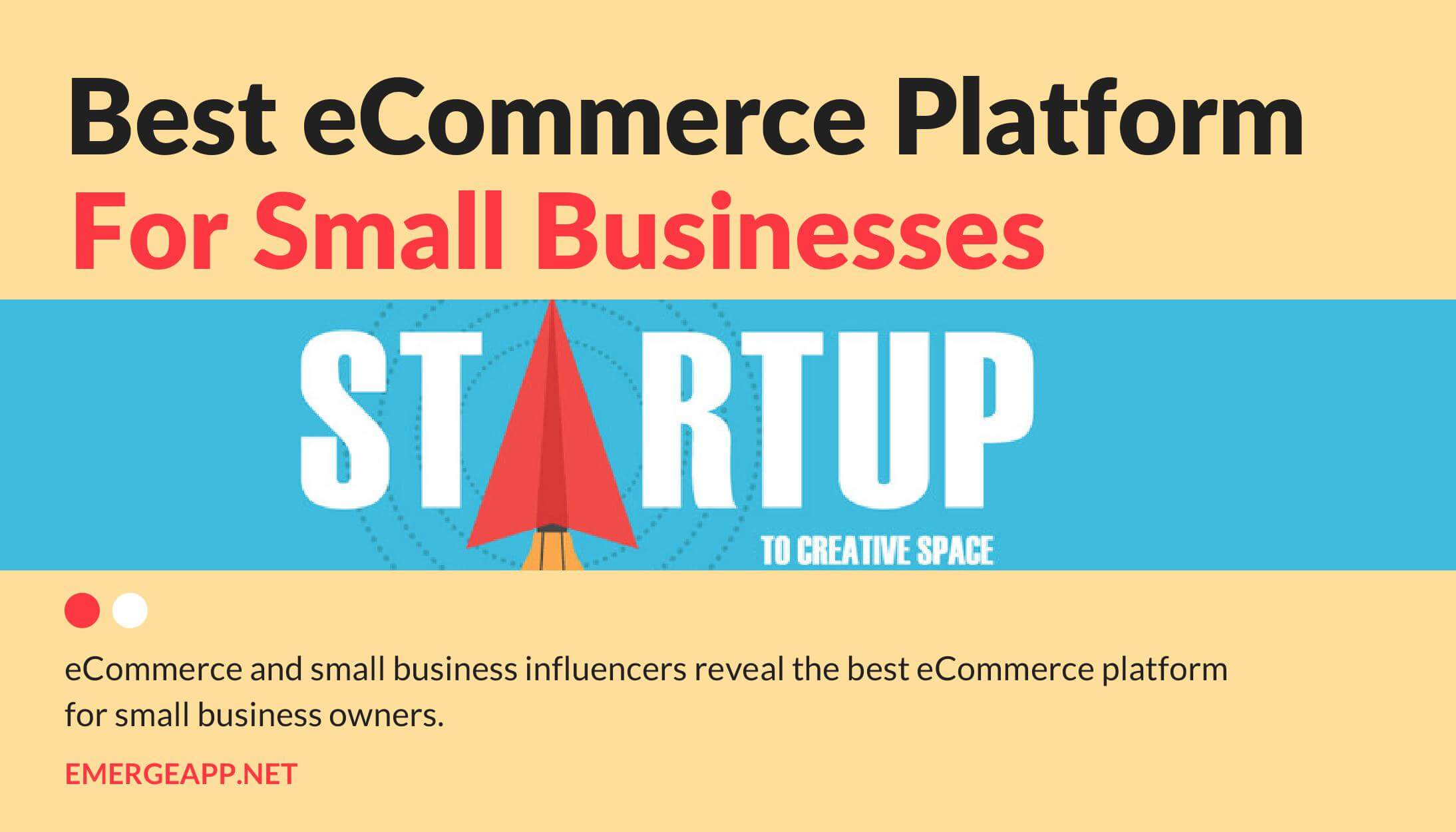 Best eCommerce Platform for Small Business