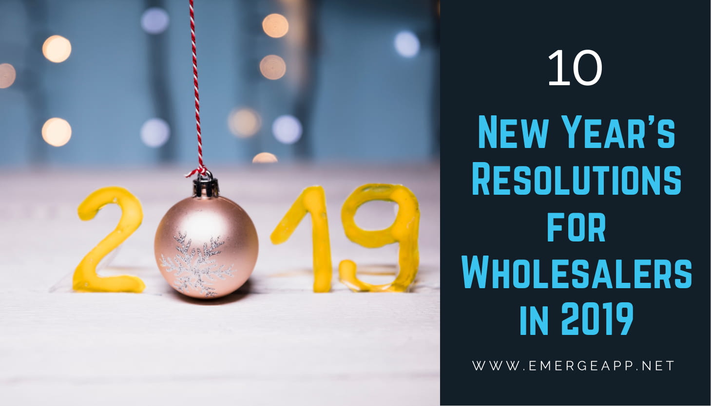 New Year Resolutions for Wholesalers