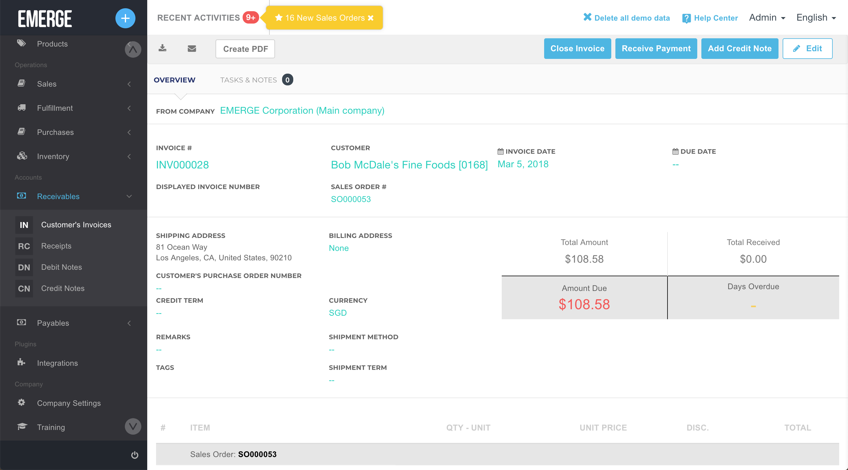 What are Net 23 Payment Terms?  EMERGE App In Net 30 Invoice Template