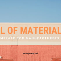 Bill of materials template