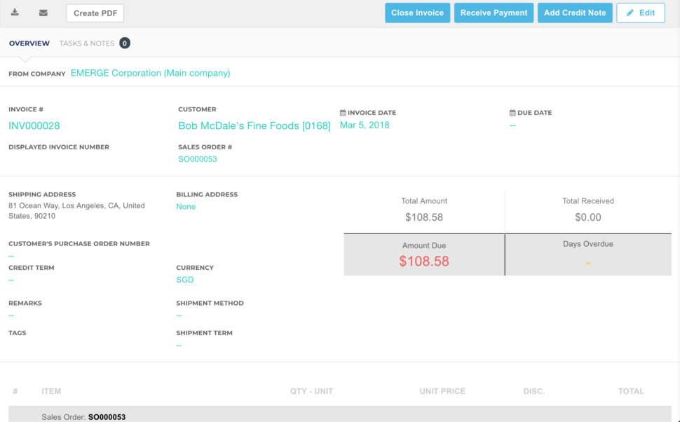 xero customer in sales report by Inventory Accounting and Software Management Xero