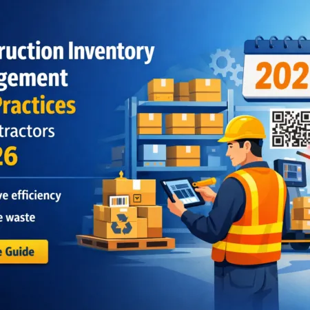 Construction Inventory Management Best Practices for Contractors in 2026