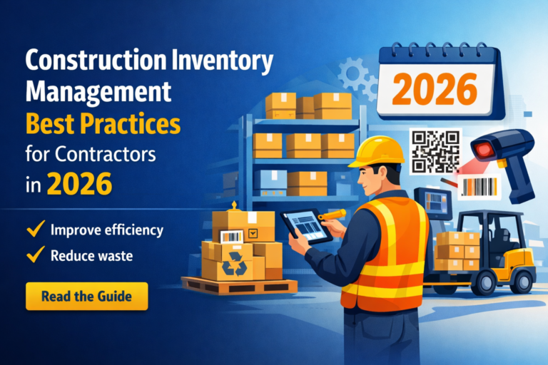 Construction Inventory Management Tips for 2026 - EMERGE App